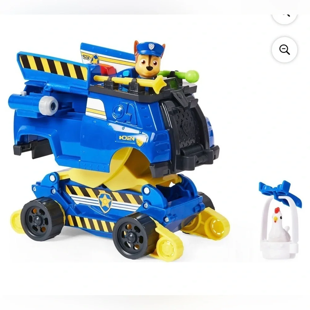 PAW Patrol: Rise and Rescue Transforming Vehicle with Chase Figure, 3+